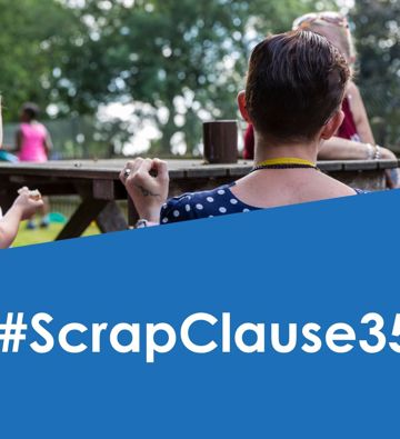 Scrap Clause 35 Webiste